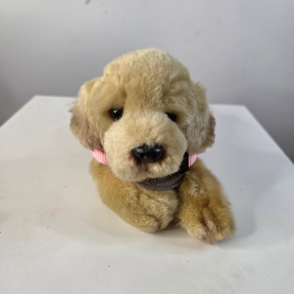 Russ Berrie Yomiko Classics Yellow Labrador Dog Plush Golden 9.5 Inch